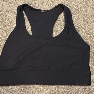 Fabletics Black Sports Bra - Size Medium